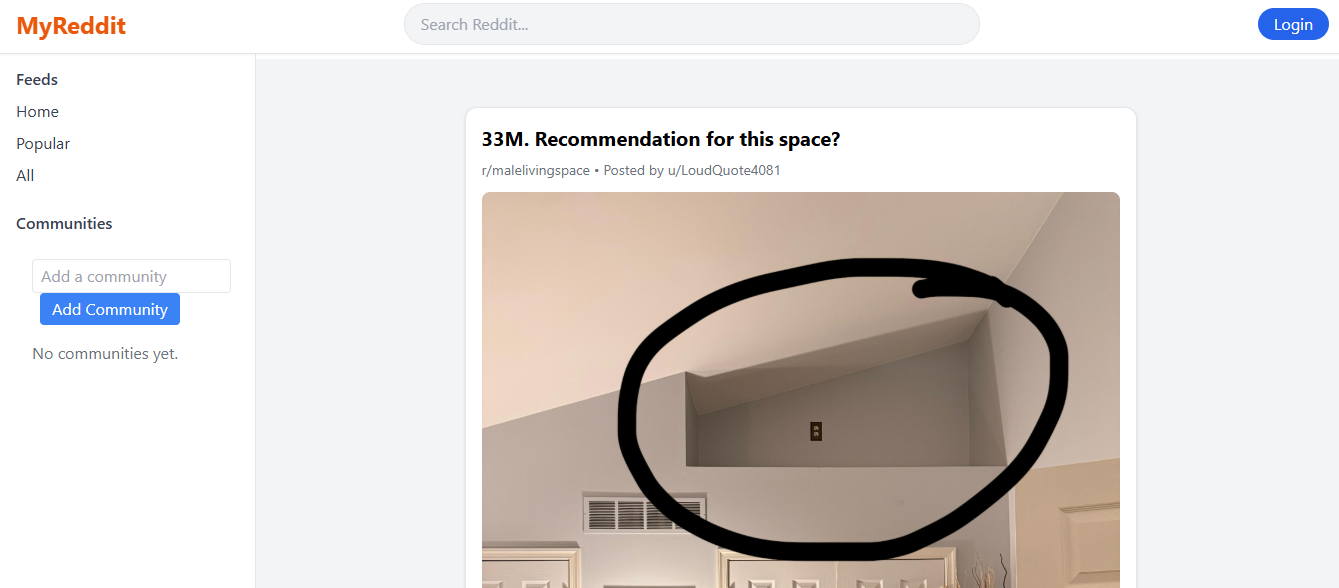 Reddit Clone App