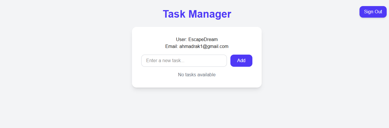 Task Manager App